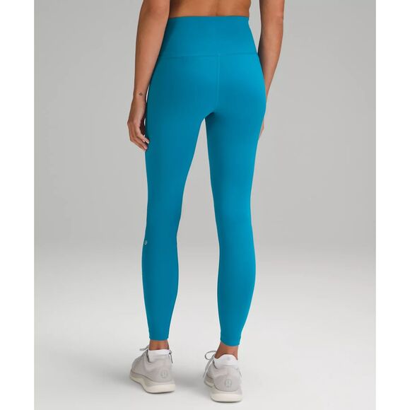 NWT Lululemon Wunder Train High-Rise Tight 28"size 4 Hawaiian Blue - Picture 2 of 7